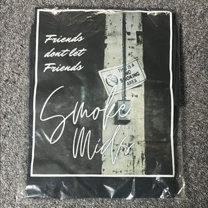 Graphic T-Shirt with Smoke Print